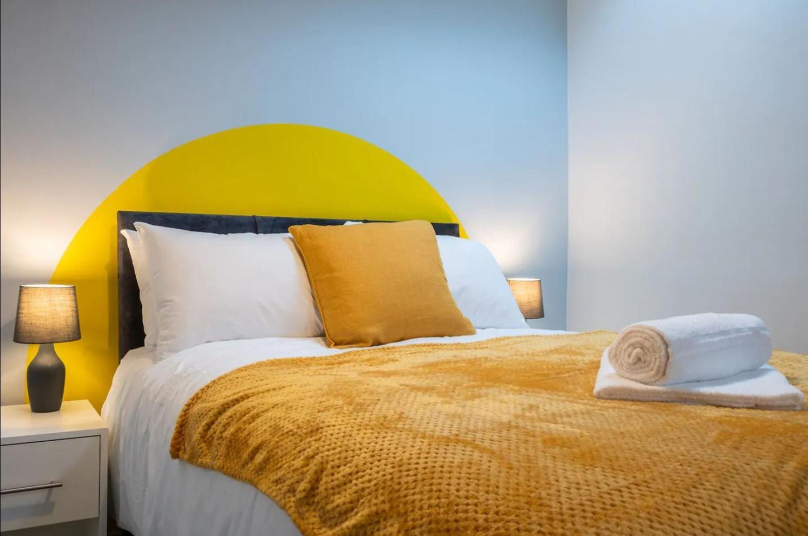 Stunning One Bedroom Apartments Near Shops & Central Cardiff Pokoj fotografie